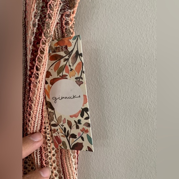 NEW GIMMICKS PIECED CROCHET TANK TOP SIZE: S - Picture 7 of 10